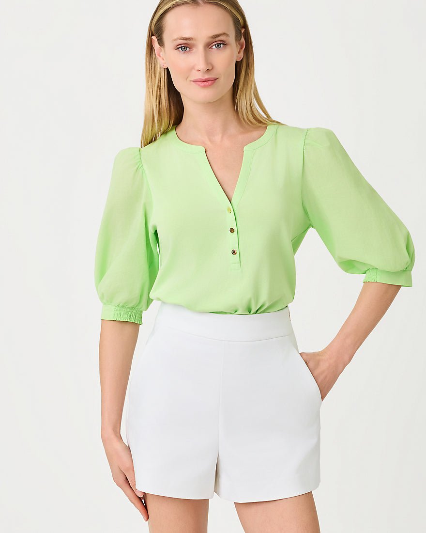 Lilly Pulitzer - Sarissa Stretch Short - Resort White