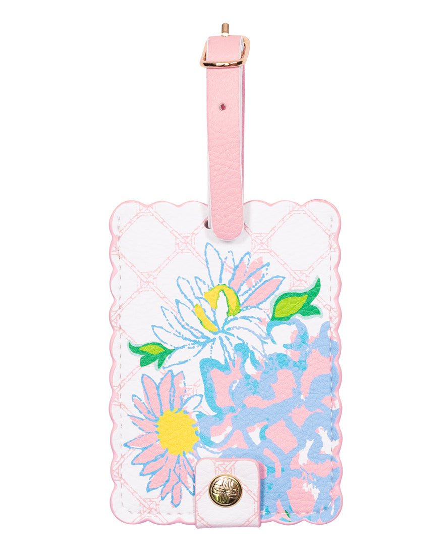 Lilly Pulitzer - Scalloped Luggage Tag - Lilly Garden Home