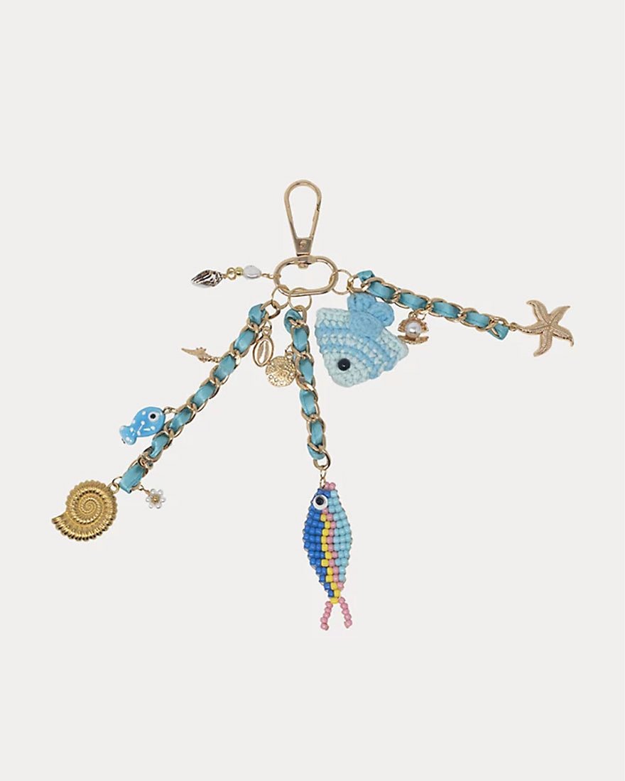 Lilly Pulitzer - Sea Life Bag Charm - Pearl Cluster