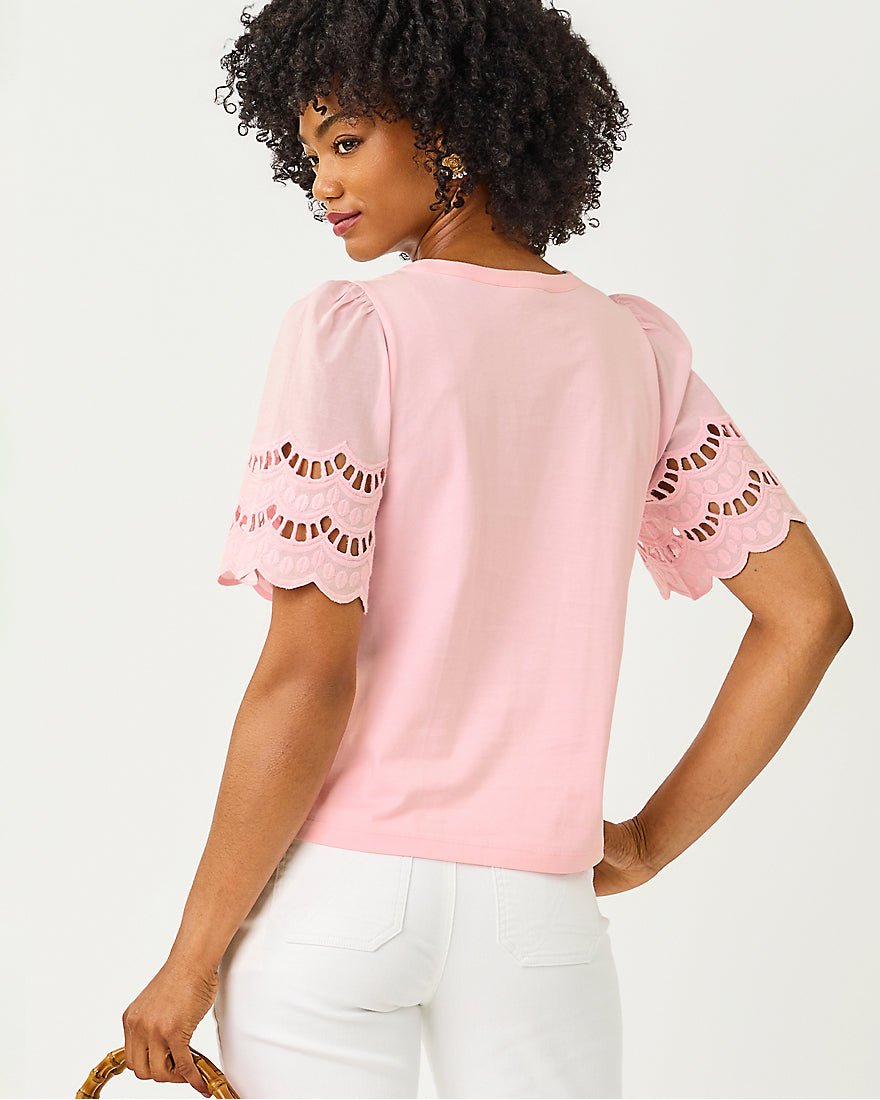 Lilly Pulitzer - Sebene Knit Top - Pink Muse