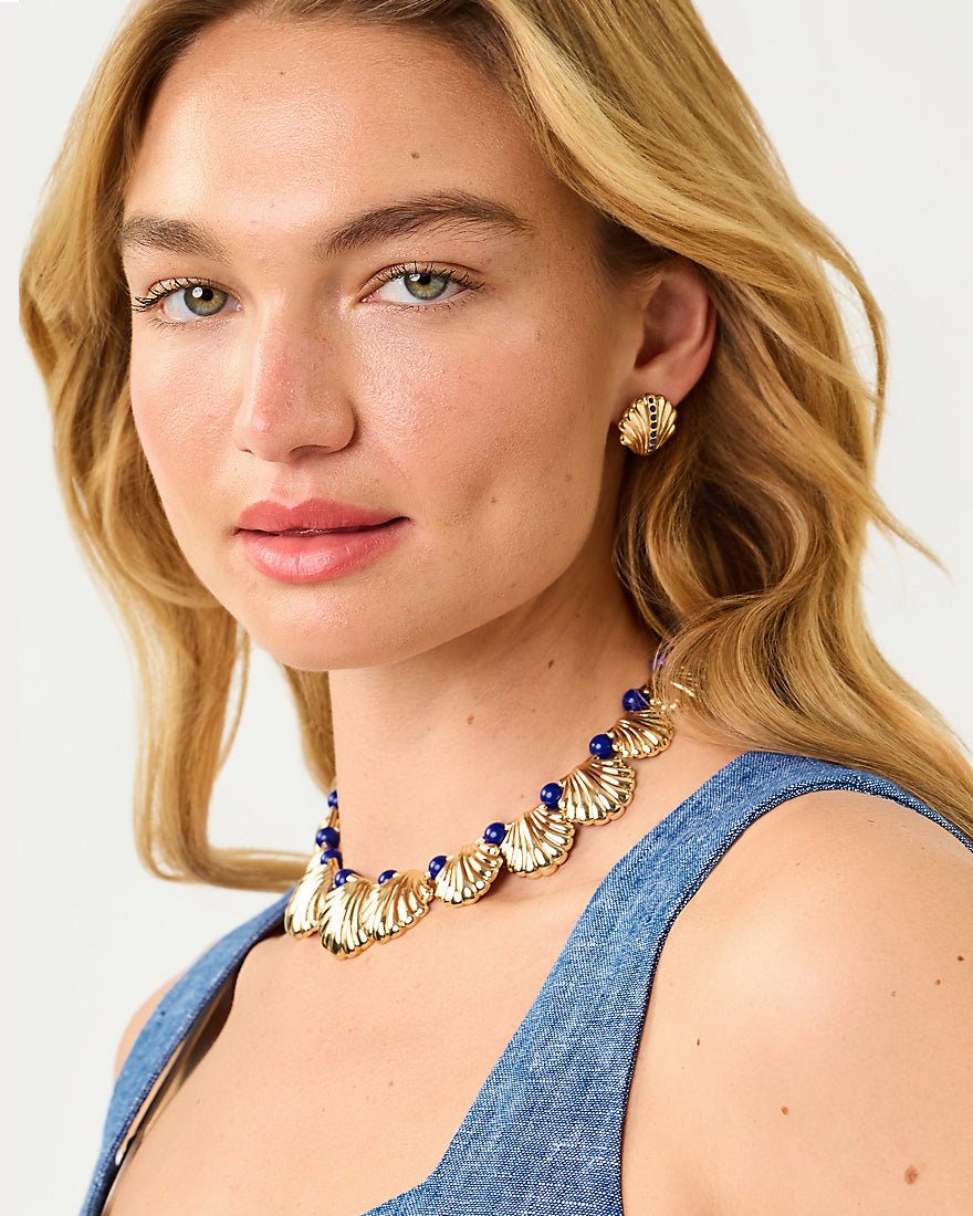 Lilly Pulitzer - Shelden Necklace - Starlight Navy
