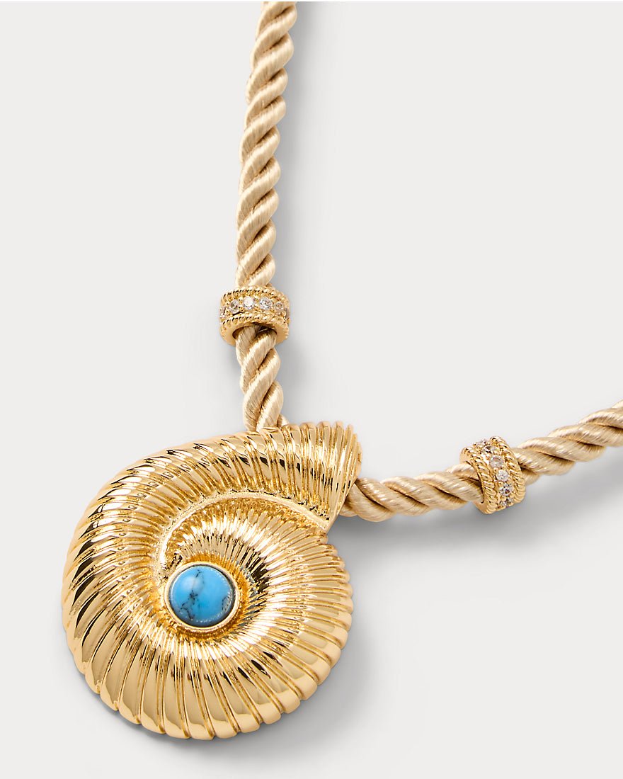 Lilly Pulitzer - Shell Shine Necklace - Gold Metallic