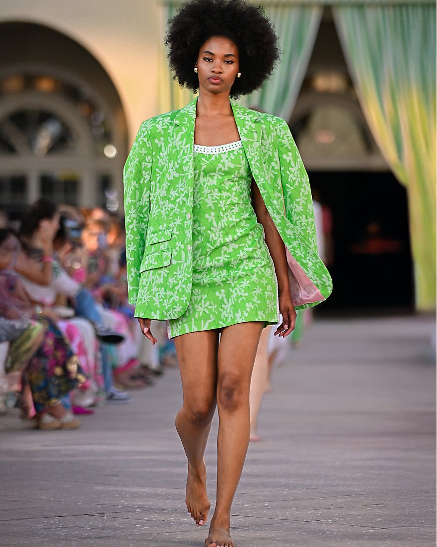 Lilly Pulitzer - Shelli Stretch Dress - Crocodile Green Liza Overprint