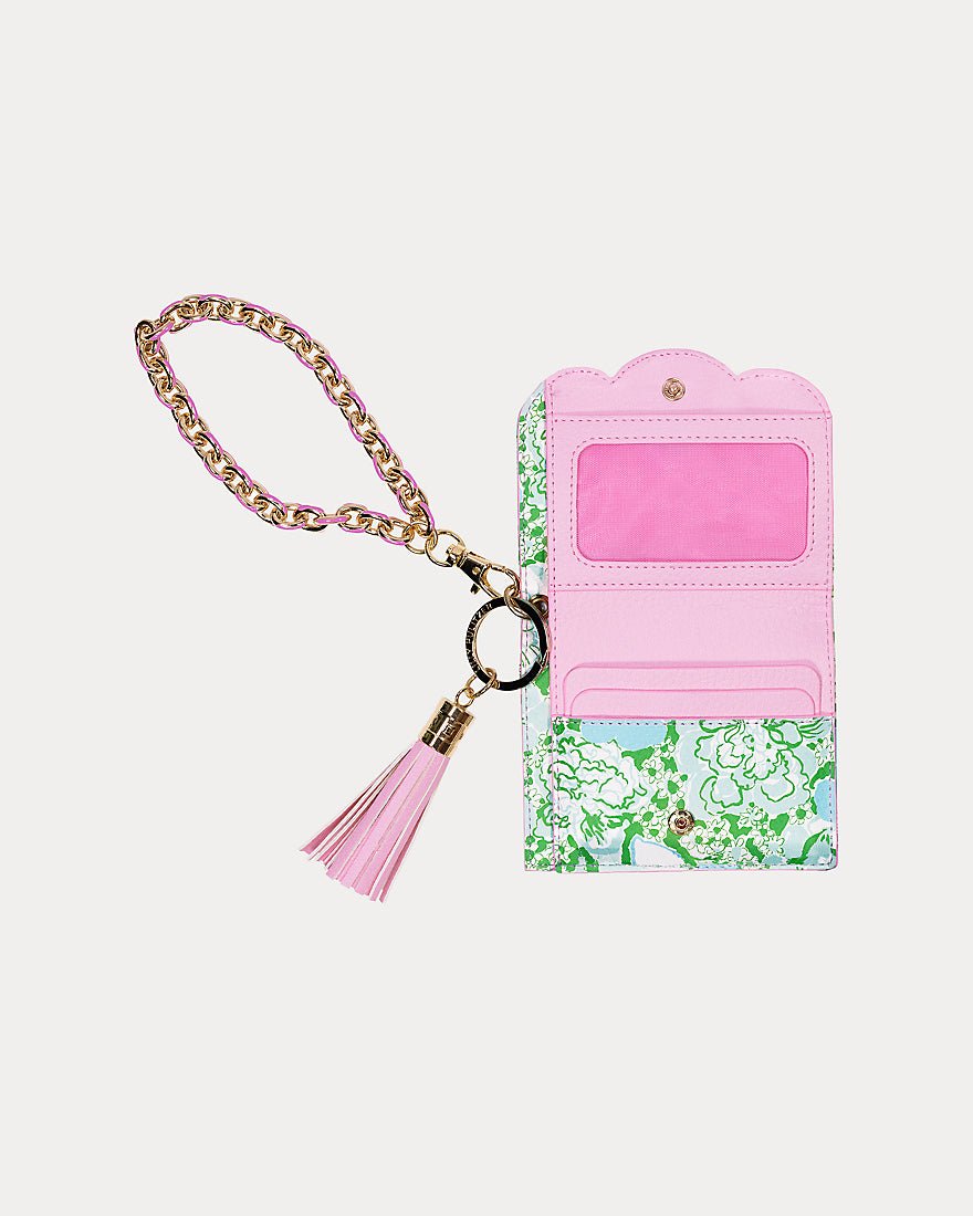 Lilly Pulitzer - Snap Card Case - Mint Condition Burst of Joy