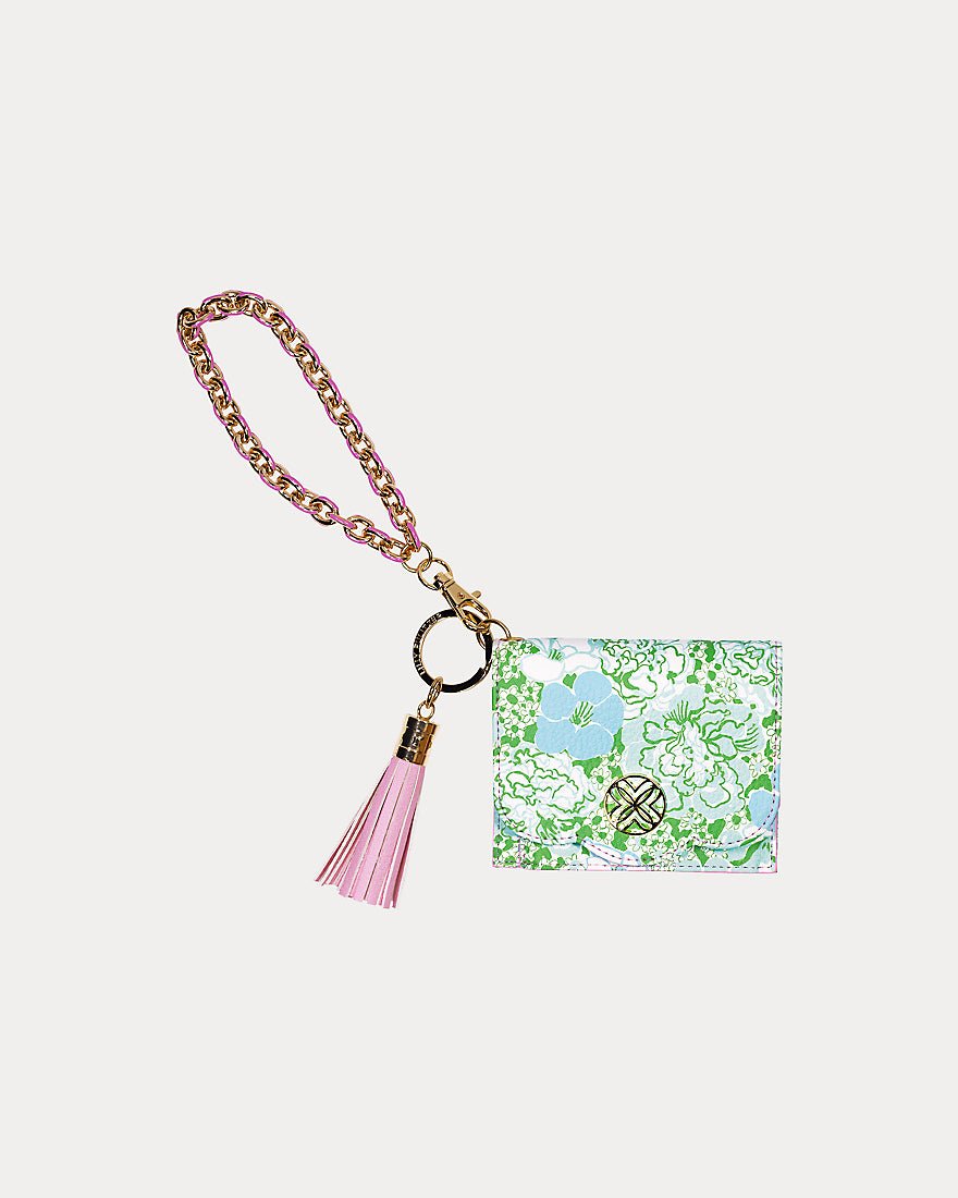 Lilly Pulitzer - Snap Card Case - Mint Condition Burst of Joy
