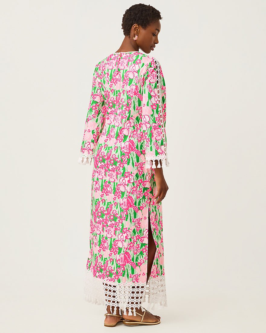 Lilly Pulitzer - Strothers Stretch Maxi Shift Dress - Putting Green Hannah