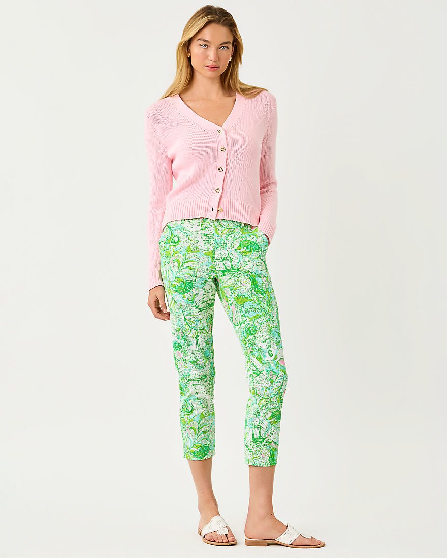 Lilly Pulitzer - Teegan Pant Upf 50 Plus - Resort White Ship To Shore