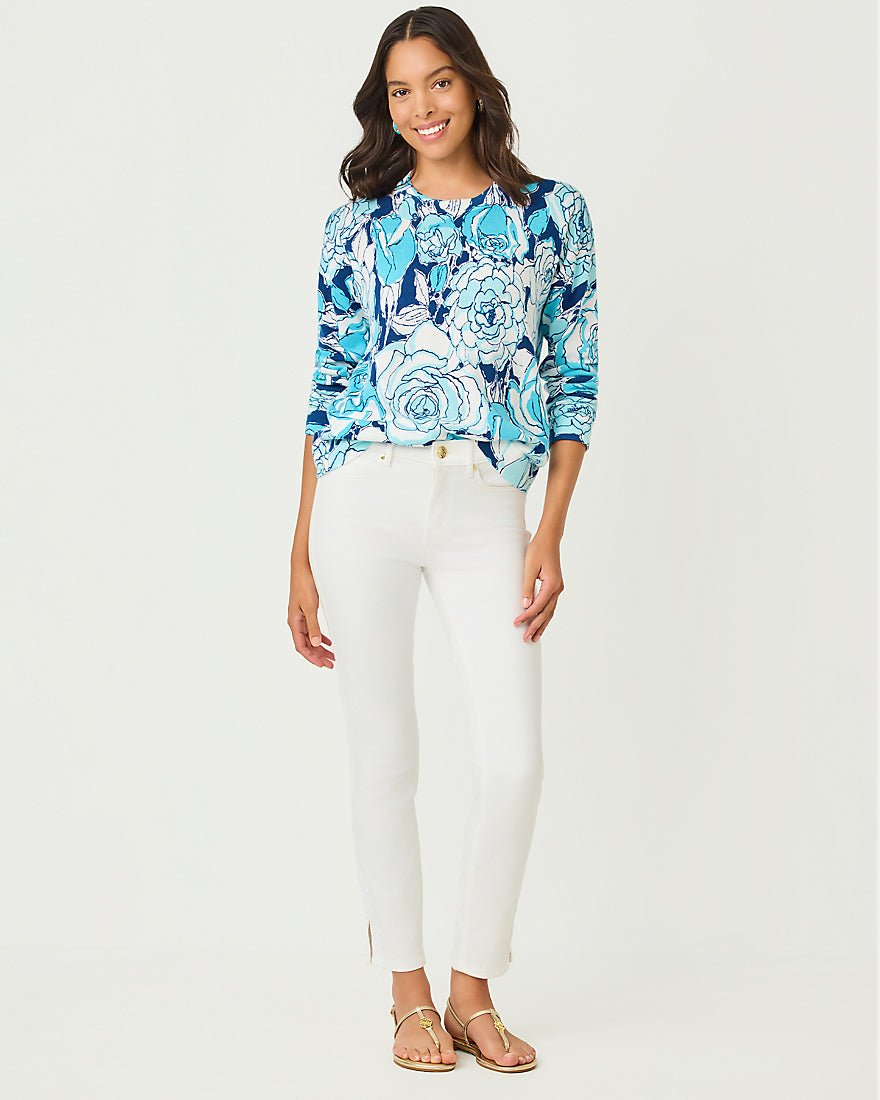 Lilly Pulitzer - Tensley Sweater - Capri Blue Rosanna