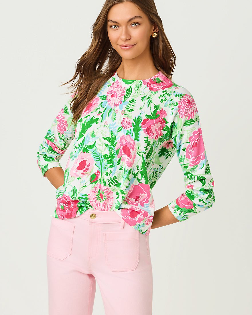 Lilly Pulitzer - Tensley Sweater - Multi Poppy Party