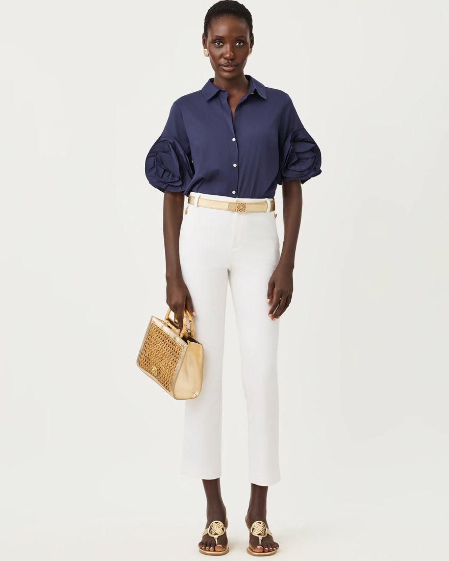 Lilly Pulitzer - The Flower Lilly Shirt - True Navy