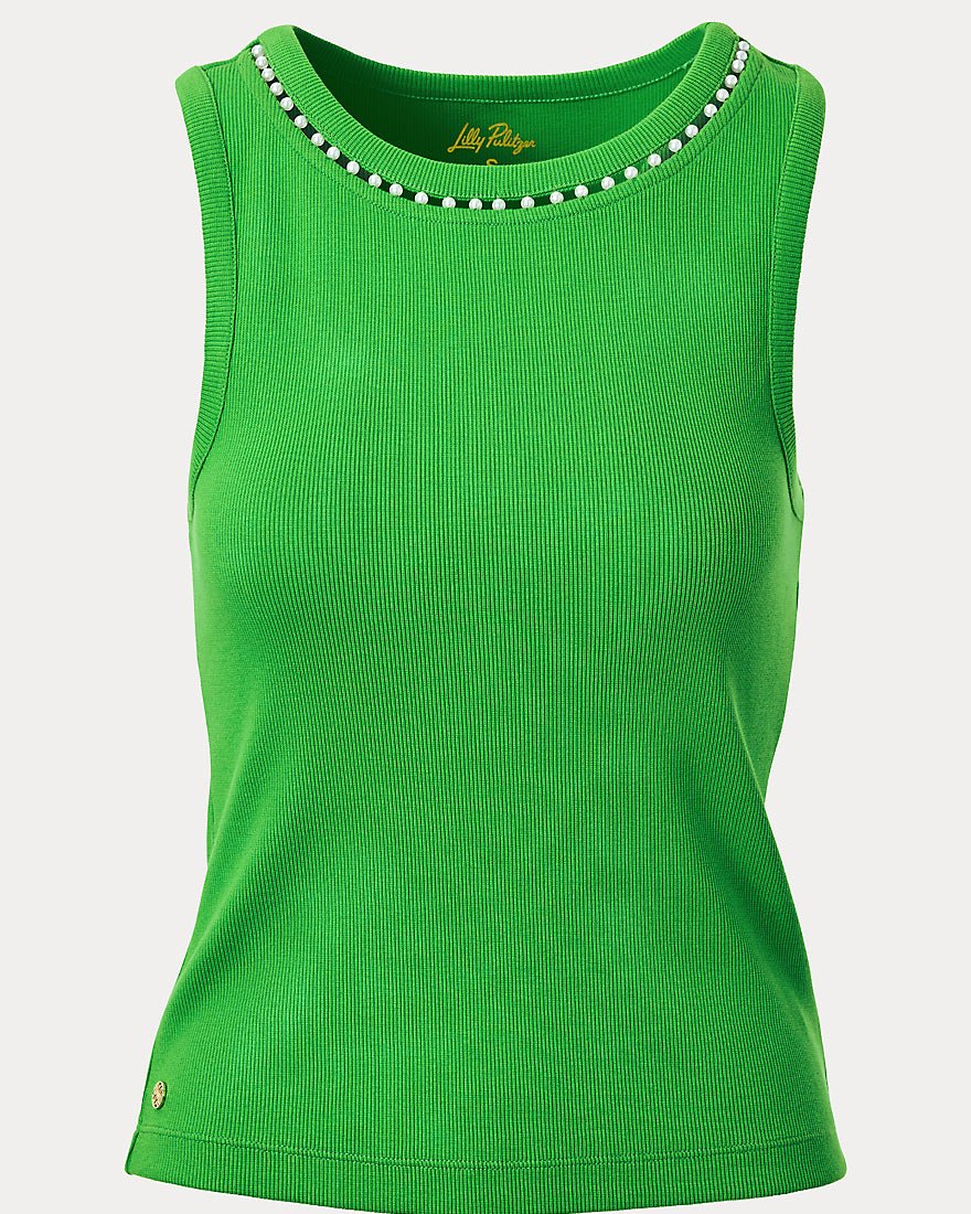 Lilly Pulitzer - Vanna Knit Top - Putting Green