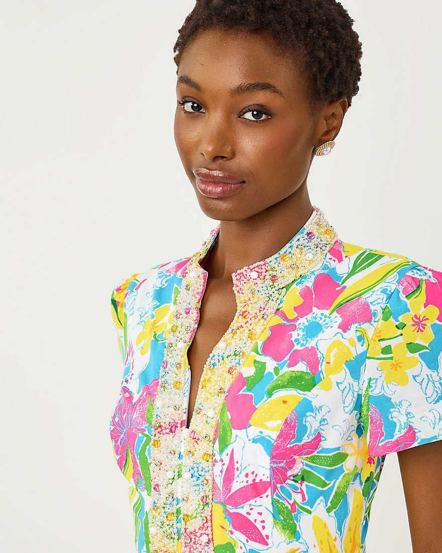 Lilly Pulitzer - Velora Maxi Romper - Multi Lovely Lilly