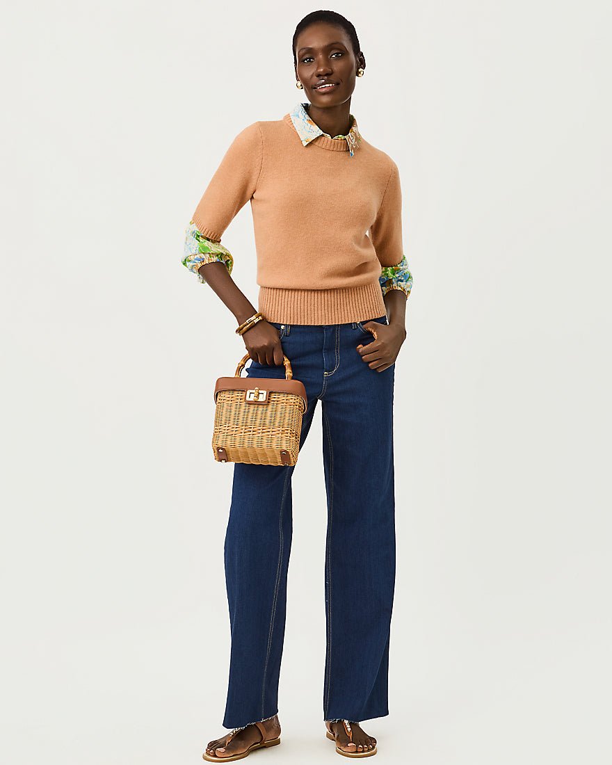 Lilly Pulitzer - Viviann Sweater - Heathered Iced Latte X Sympeony