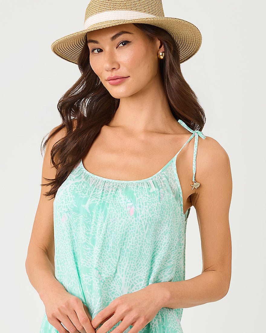 Lilly Pulitzer - Xaden Maxi Coverup - Mint Condition Fantastical