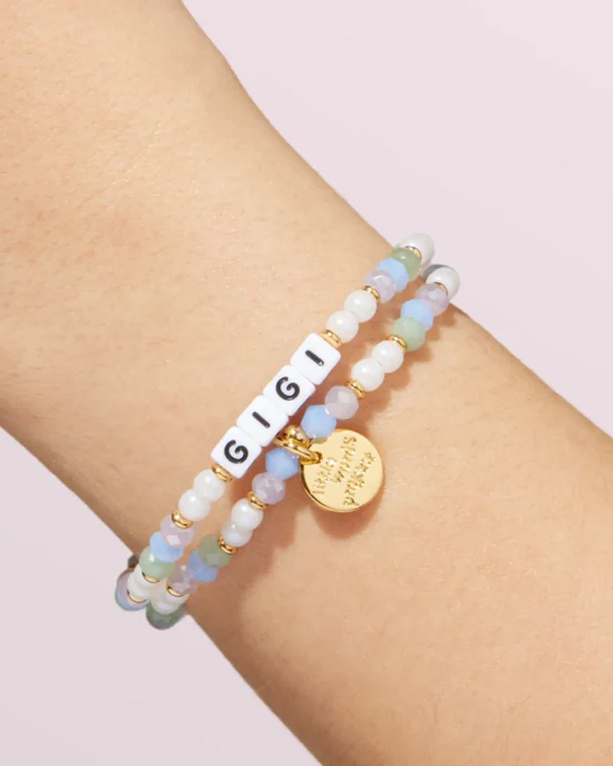 Little Words Project - Gigi Bracelet - White