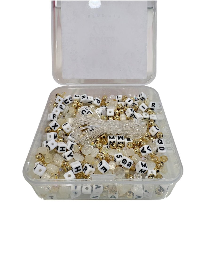 Little Words Project - Golden Glow Bead Kit - Golden Gold