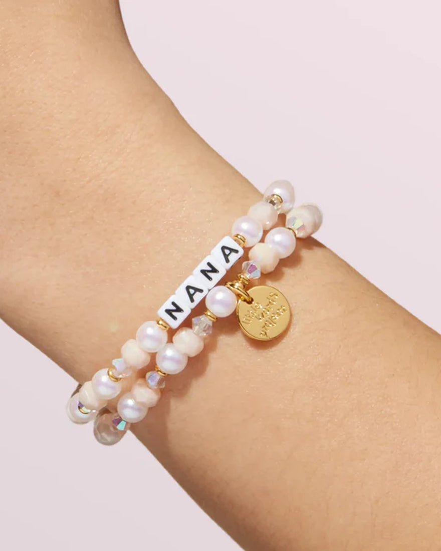 Little Words Project - Nana Bracelet - White