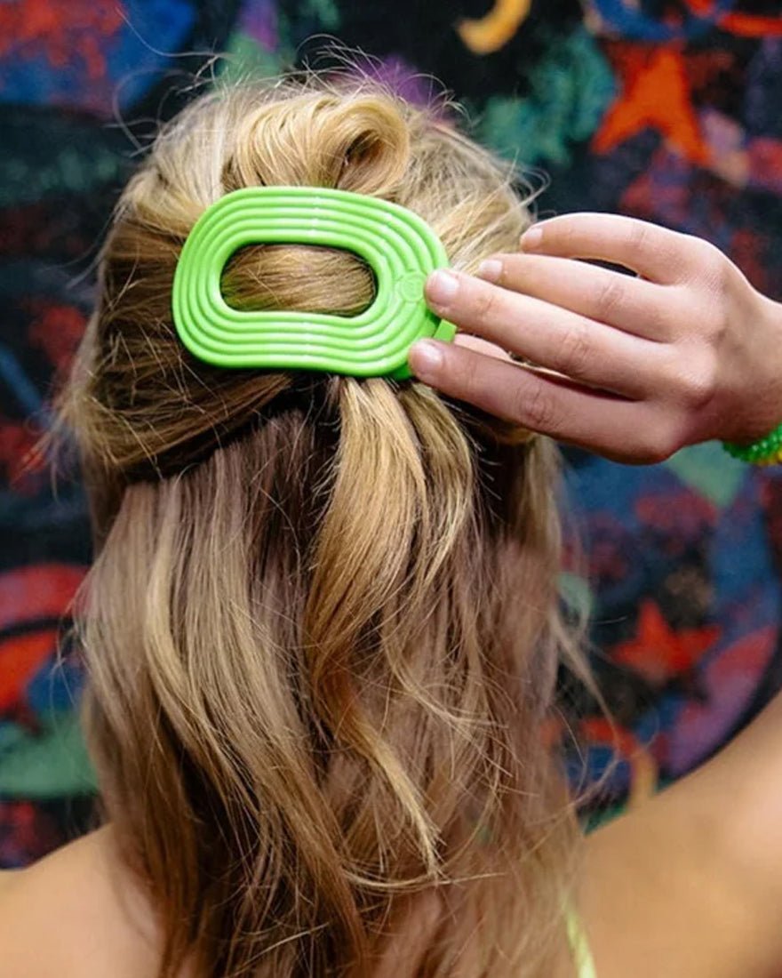 Teleties - Flat Round Hair Clips - Glow With It