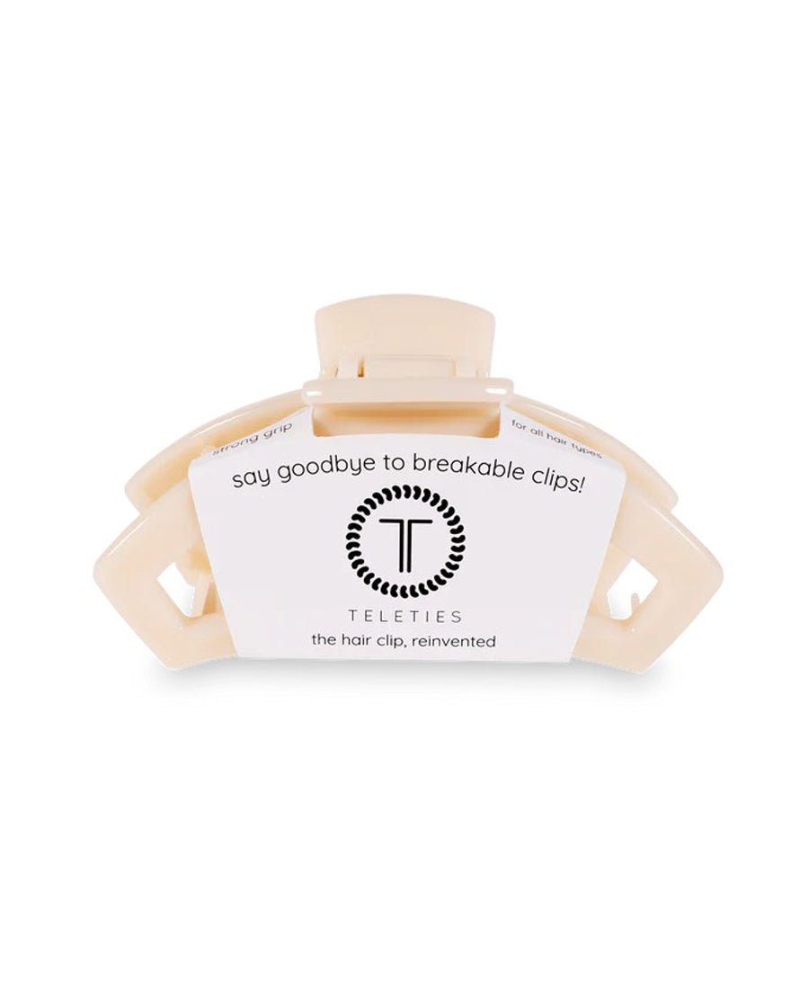 Teleties - Open Claw Clips - Blonde Tortoise