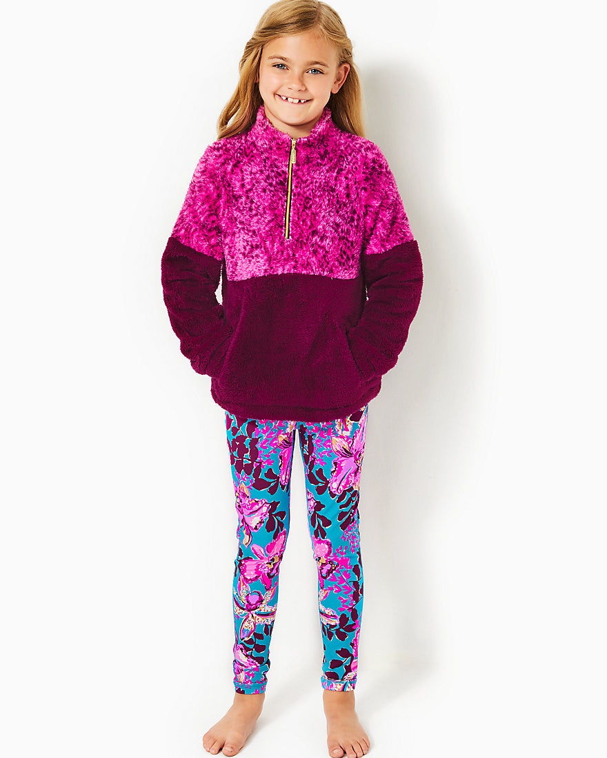 Girls Mini Weekender Legging Upf 50 Plus – Splash of Pink - Your Lilly  Pulitzer Store