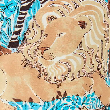 Lilly Pulitzer Print - Breezy Aqua Lillys Zoo