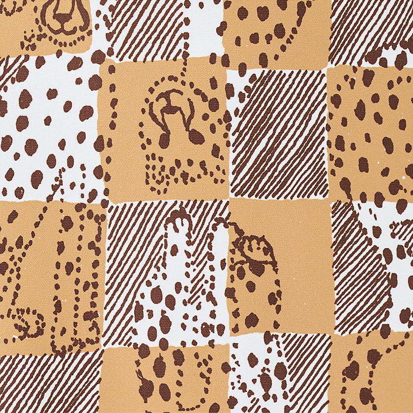Iced Latte Cheetah Checks