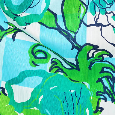 Lilly Pulitzer Capri Blue Rousseaus Roses