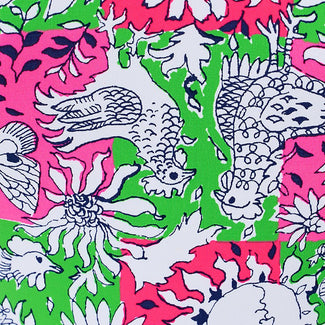 Cherry Blossom Pink Lil Chicken Check