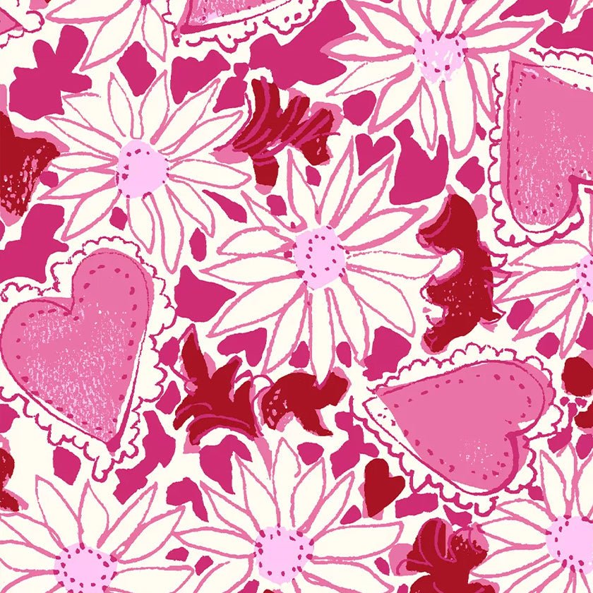 Lilly Pulitzer Coconut Dear Heart Print