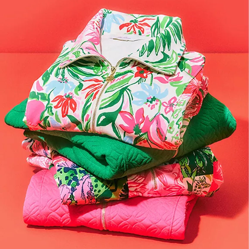 Lilly's Classics - Splash of Pink - Eleni Pullover