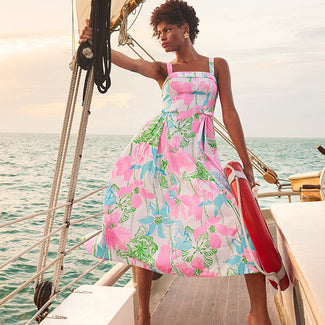 Womens Cocktail Dresses - Splash of Pink - Lilly Pulitzer Womens Cocktail Dresses - Splash of Pink - Lilly Pulitzer