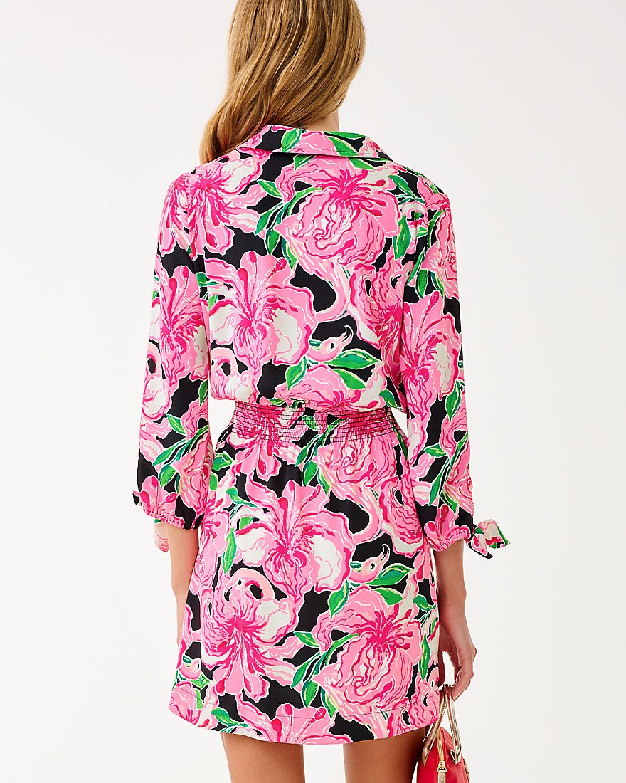 Lilly Pulitzer - Abralynn Shirtdress - Onyx Party All The Time