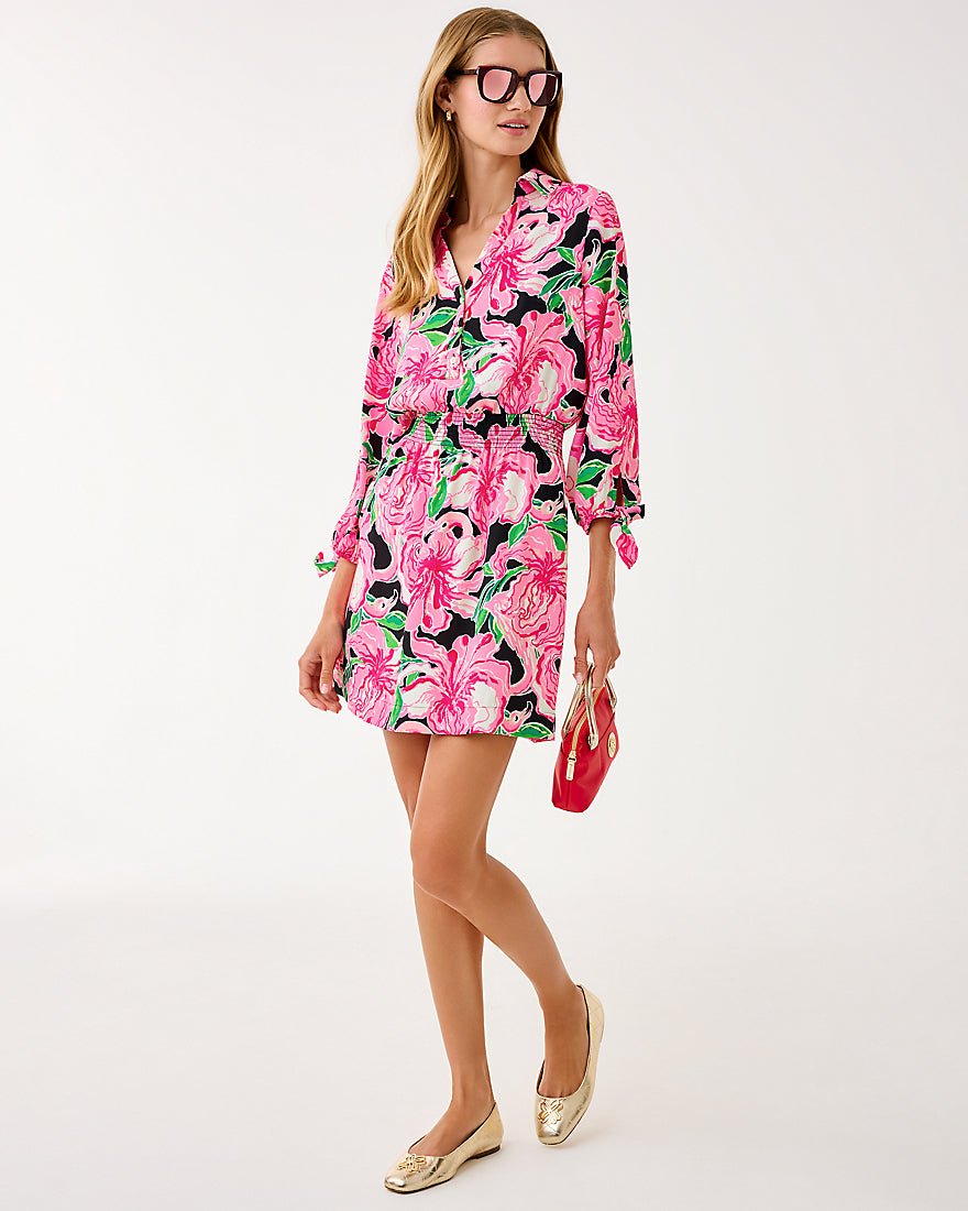 Lilly Pulitzer - Abralynn Shirtdress - Onyx Party All The Time