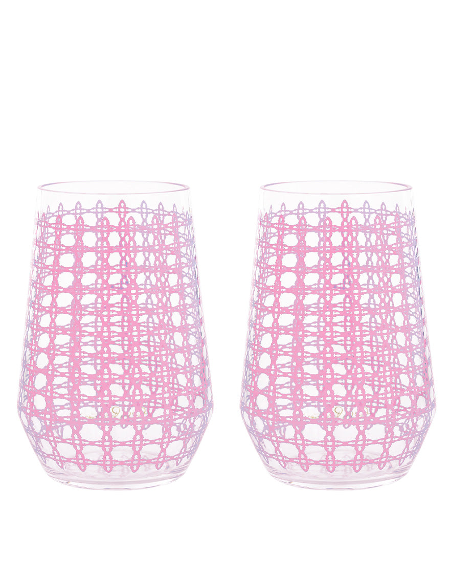 Acrylic Wine Glass Set
