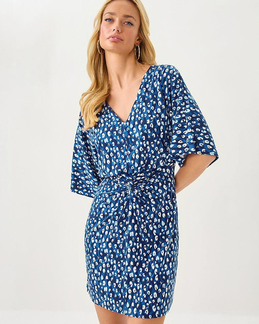 Adalyn Dress - Starlight Navy Youre An Animal