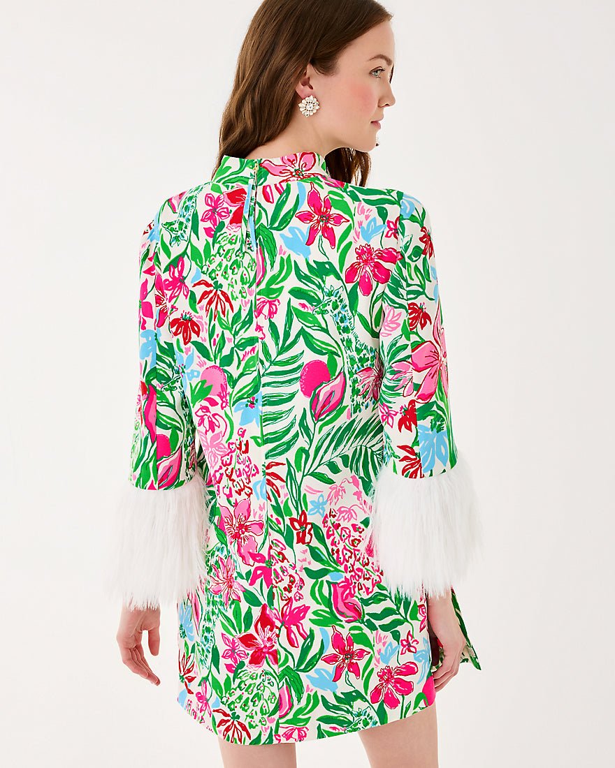 Agnes Skirted Romper - Multi Glowing Gardens