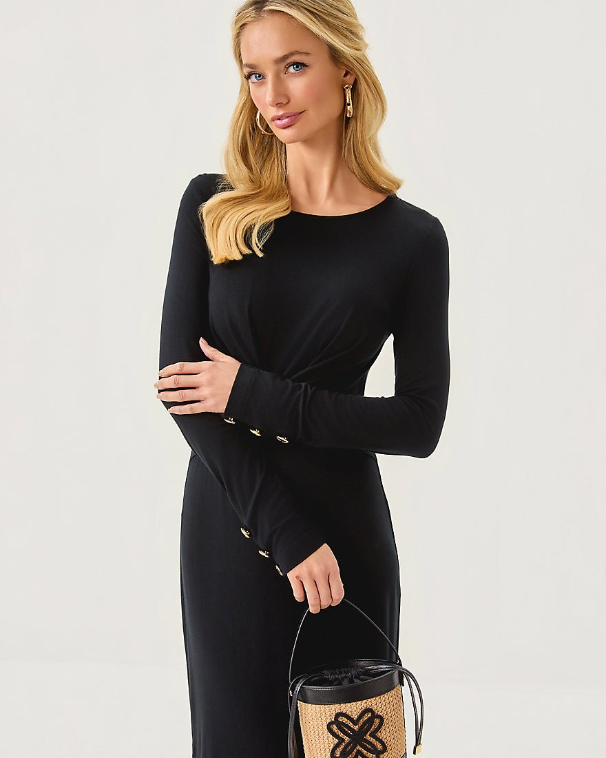 Alessani Maxi Dress - Noir