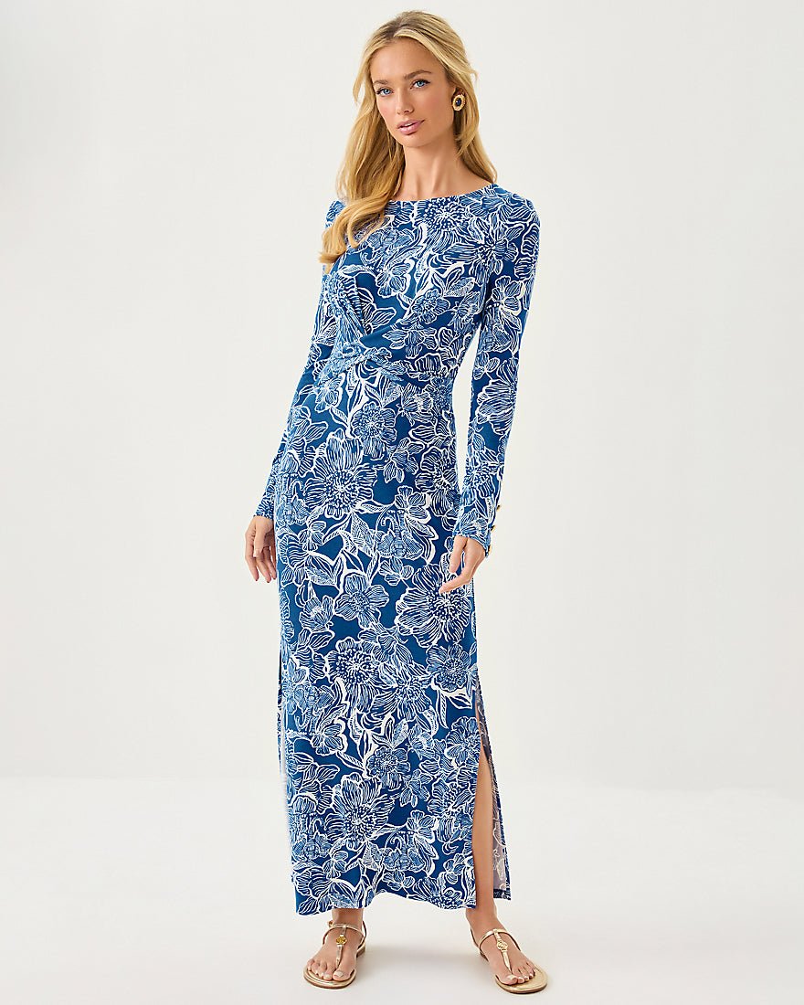 Alessani Maxi Dress - Starlight Navy Unforgettable