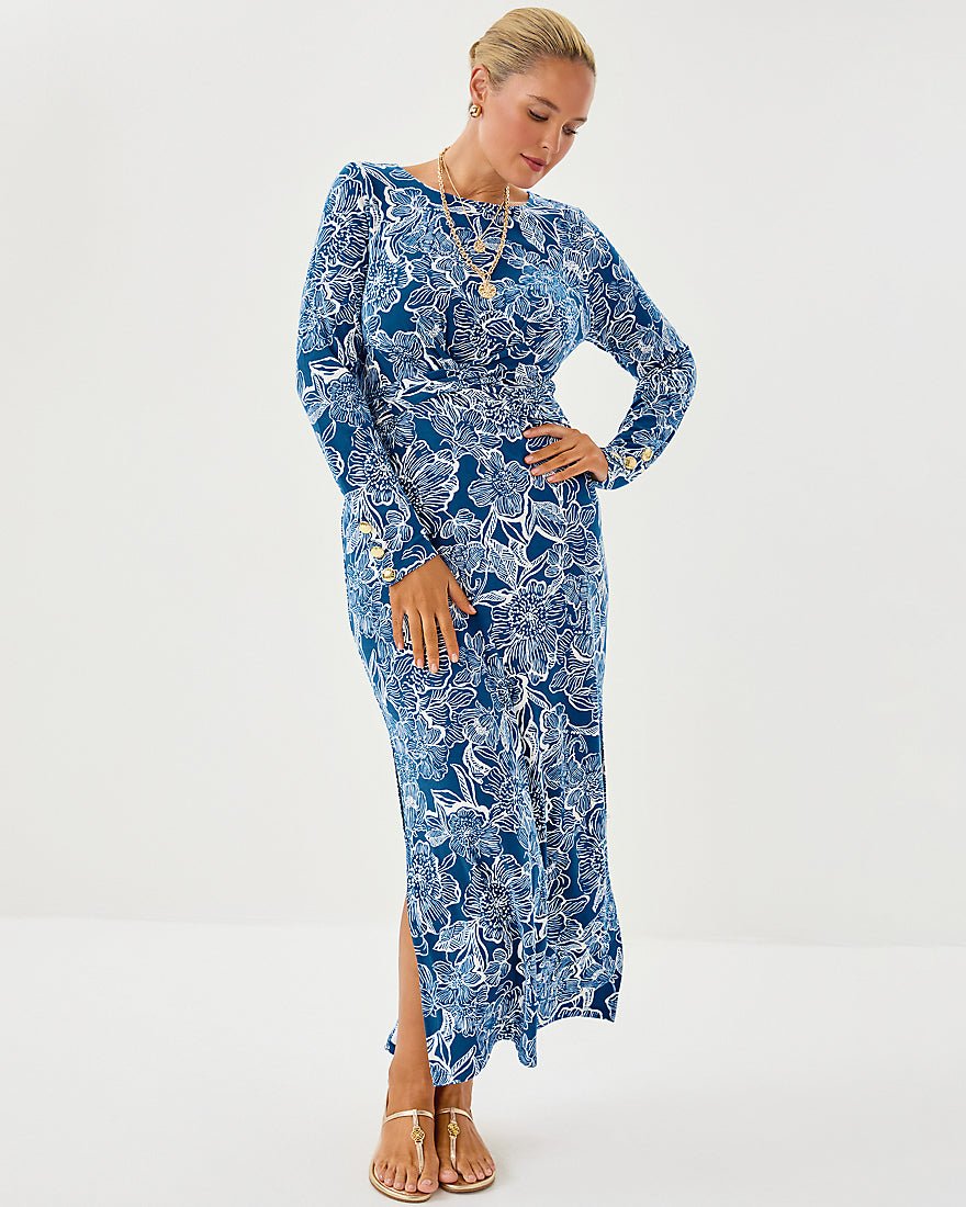 Alessani Maxi Dress - Starlight Navy Unforgettable