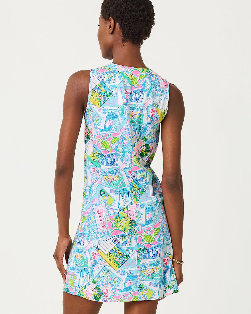 Amina Dress - Multi Wish You Were Here