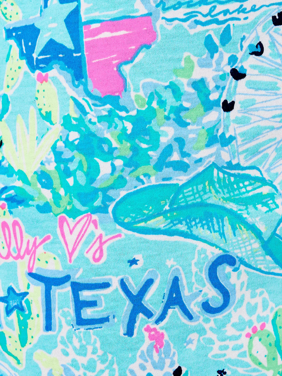 Bayside Blue Lilly Loves Texas