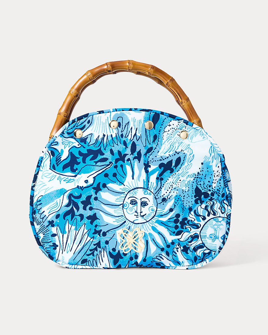 Breakers Bamboo Bermuda Bag Cover - Bellevue Blue Lilly Gulls
