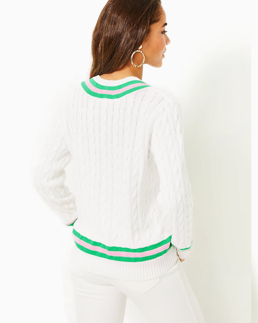 Brockton Sweater - Resort White - 2