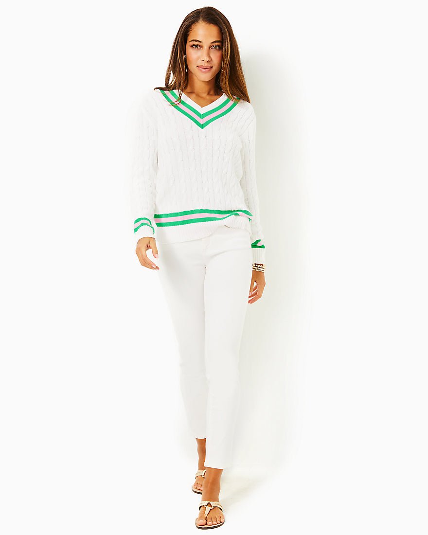 Brockton Sweater - Resort White - 3