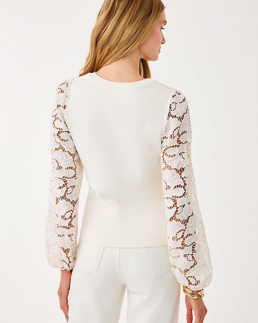 Lilly Pulitzer - Bryant Knit Top - Coconut