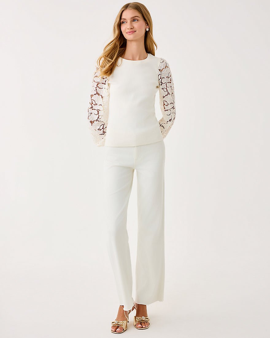 Lilly Pulitzer - Bryant Knit Top - Coconut