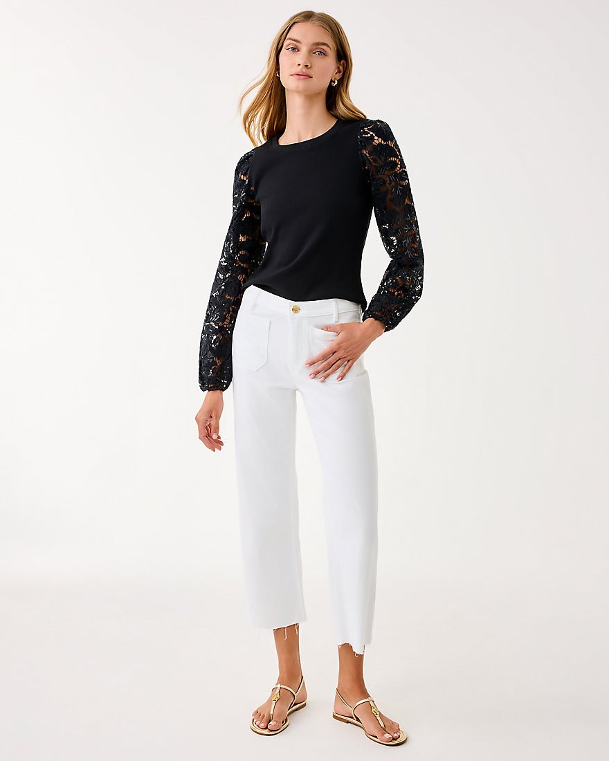 Lilly Pulitzer - Bryant Knit Top - Noir