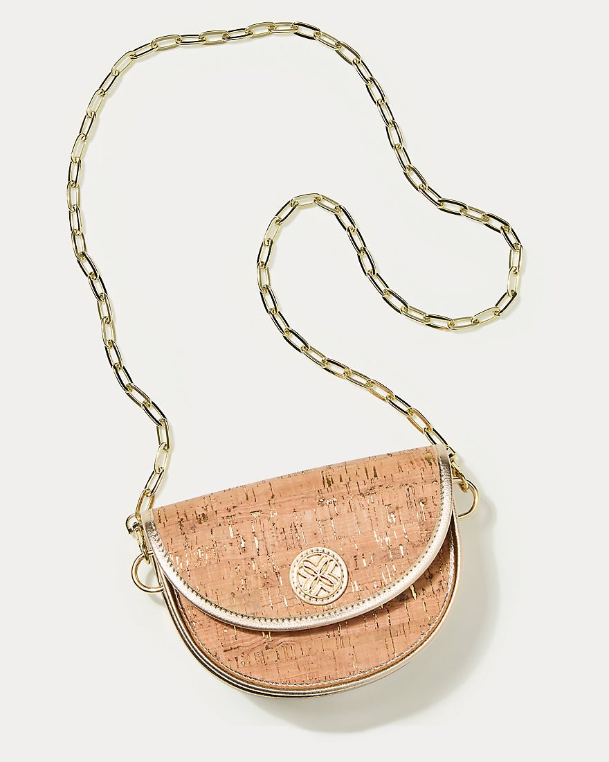 Camille Cork Belt Bag - Natural