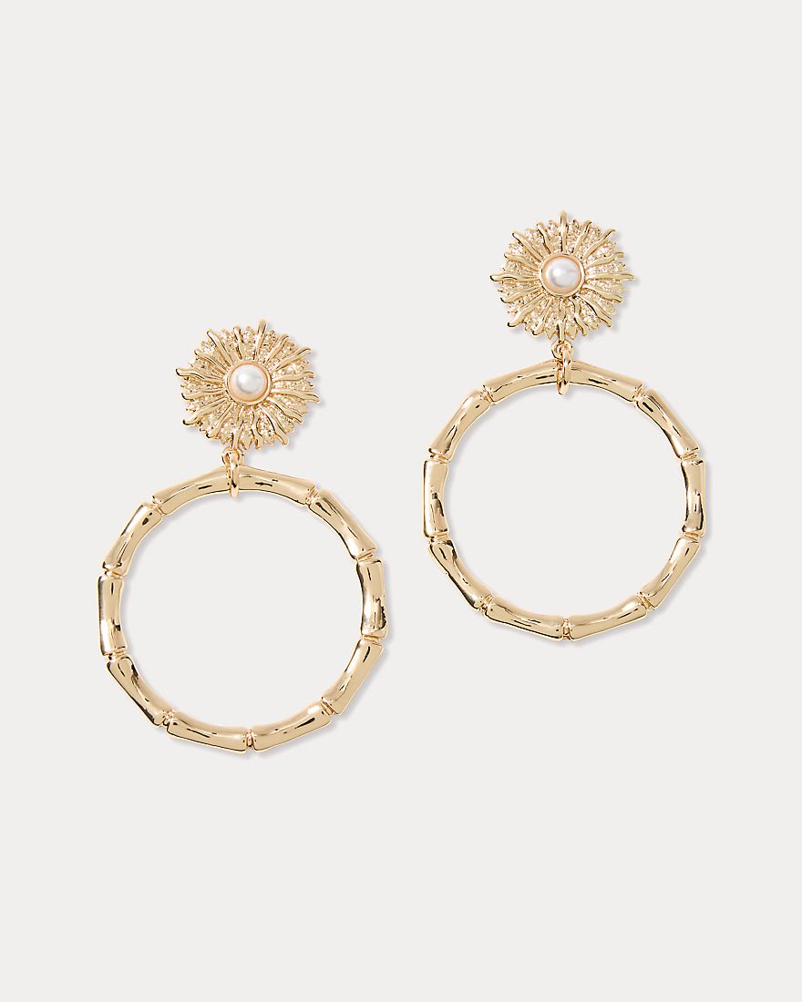 Canopy Colony Earrings - Gold Metallic