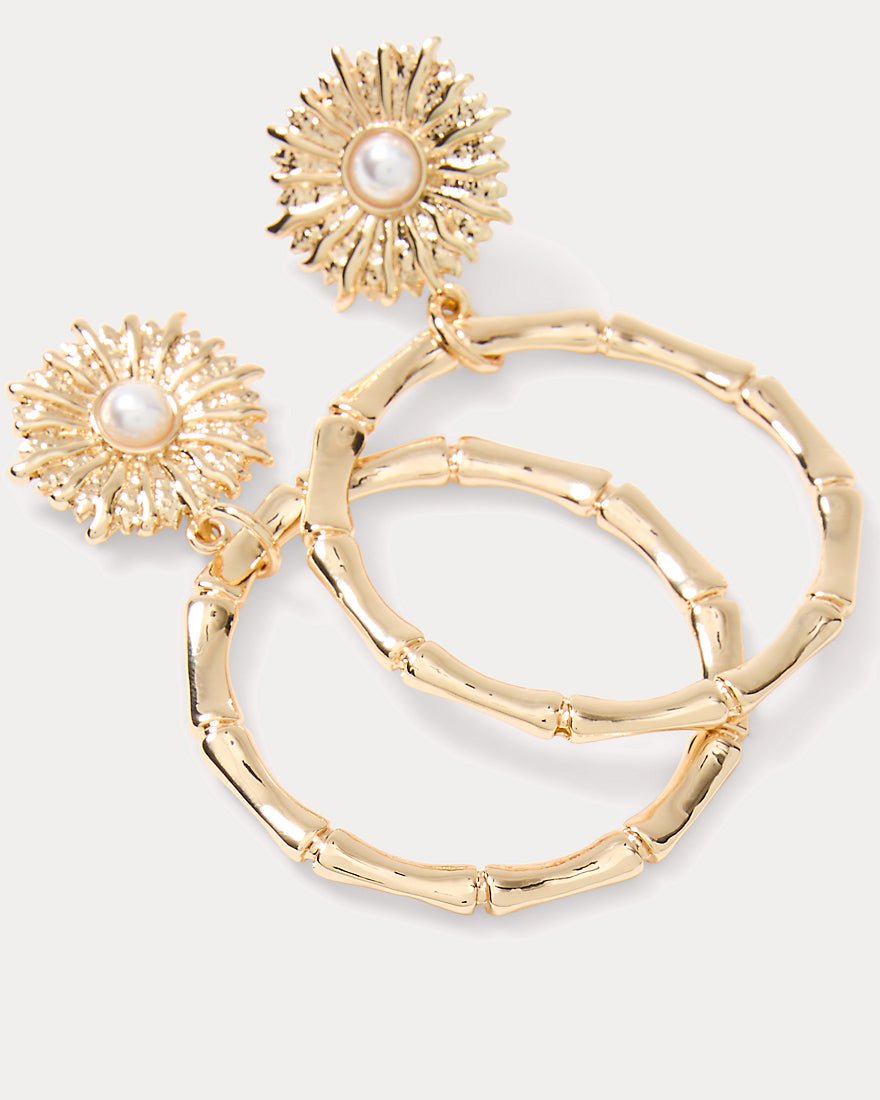 Canopy Colony Earrings - Gold Metallic